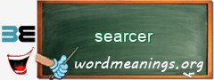 WordMeaning blackboard for searcer